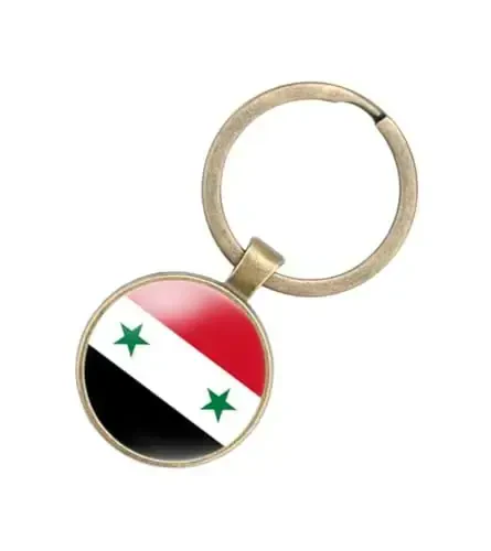 EnigmaGlow World Most Countries Flag Keyring Key Chain Zinc Alloy Keychains Daily Keychain Home Car Keys for Men Women - 1