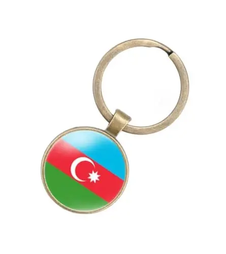 EnigmaGlow World Most Countries Flag Keyring Key Chain Zinc Alloy Keychains Daily Keychain Home Car Keys for Men Women 