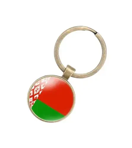 EnigmaGlow World Most Countries Flag Keyring Key Chain Zinc Alloy Keychains Daily Keychain Home Car Keys for Men Women - 3