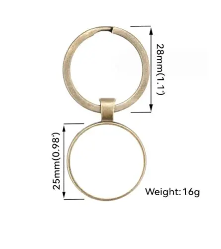 EnigmaGlow World Most Countries Flag Keyring Key Chain Zinc Alloy Keychains Daily Keychain Home Car Keys for Men Women - 1