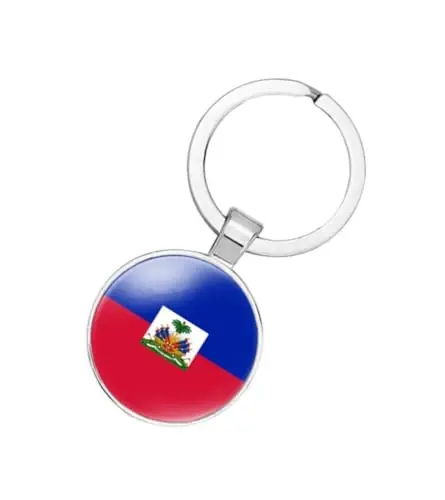 EnigmaGlow World Most Countries Flag Keyring Key Chain Zinc Alloy Keychains Daily Keychain Home Car Keys for Men Women - 1