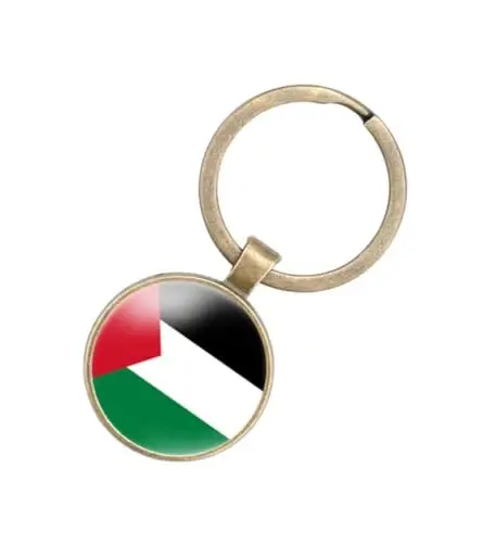 EnigmaGlow World Most Countries Flag Keyring Key Chain Zinc Alloy Keychains Daily Keychain Home Car Keys for Men Women - ENIGMAGLOW