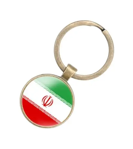 EnigmaGlow World Most Countries Flag Keyring Key Chain Zinc Alloy Keychains Daily Keychain Home Car Keys for Men Women - 1