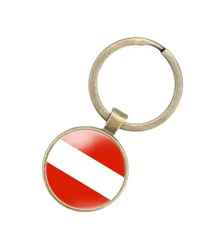 EnigmaGlow World Most Countries Flag Keyring Key Chain Zinc Alloy Keychains Daily Keychain Home Car Keys for Men Women - ENIGMAGLOW