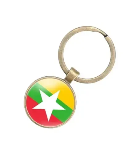 EnigmaGlow Dunyo Ko'p Mamlakatlar Bayrog'i Kalit Zanjiri Kalit Zanjiri Sink Qotishma Kalit Zanjirlari Kundalik Kalit Zanjiri Uy Avtomobil Kalitlari Erkaklar Ayollar uchun 