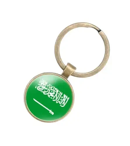 EnigmaGlow World Most Countries Flag Keyring Kalit zanjiri sink qotishmasidan tayyorlangan kundalik kalit zanjiri erkaklar va ayollar uchun uy avtomobil kalitlari - ENIGMAGLOW