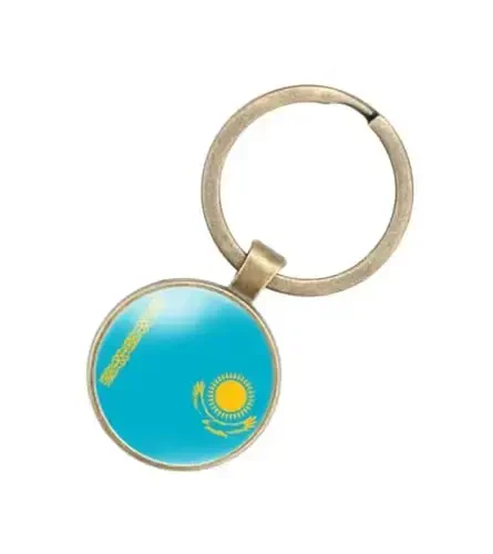 EnigmaGlow World Most Countries Flag Keyring Key Chain Zinc Alloy Keychains Daily Keychain Home Car Keys for Men Women - 3