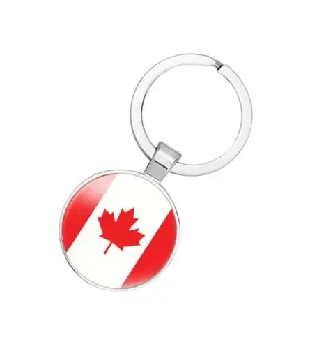 EnigmaGlow World Most Countries Flag Keyring Key Chain Zinc Alloy Keychains Daily Keychain Home Car Keys for Men Women - 1