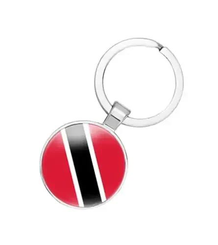 EnigmaGlow World Most Countries Flag Keyring Key Chain Zinc Alloy Keychains Daily Keychain Home Car Keys for Men Women - 1