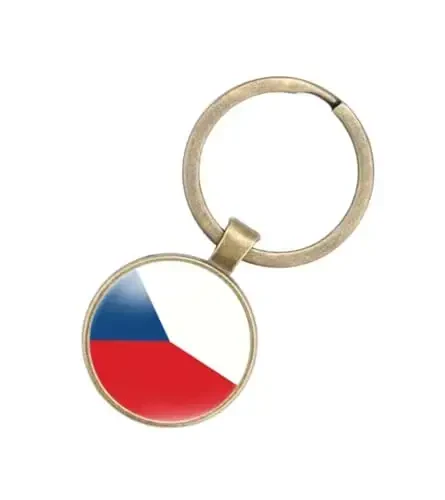 EnigmaGlow World Most Countries Flag Keyring Key Chain Zinc Alloy Keychains Daily Keychain Home Car Keys for Men Women 