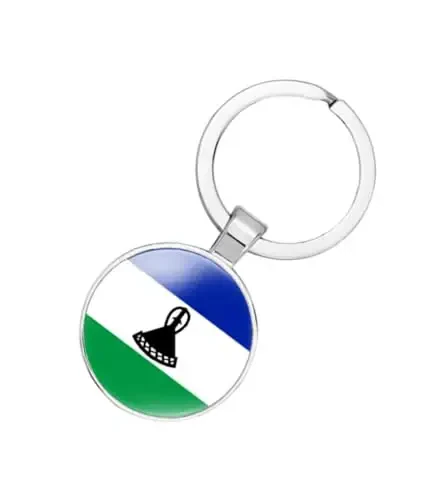 EnigmaGlow World Most Countries Flag Keyring Key Chain Zinc Alloy Keychains Daily Keychain Home Car Keys for Men Women 