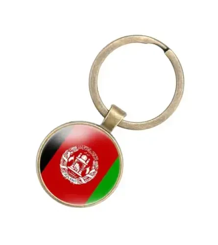 EnigmaGlow World Most Countries Flag Keyring Key Chain Zinc Alloy Keychains Daily Keychain Home Car Keys for Men Women - 1