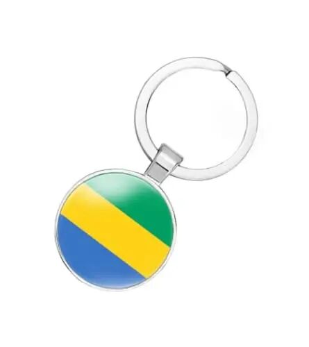 EnigmaGlow World Most Countries Flag Keyring Key Chain Zinc Alloy Keychains Daily Keychain Home Car Keys for Men Women - EnigmaGlow