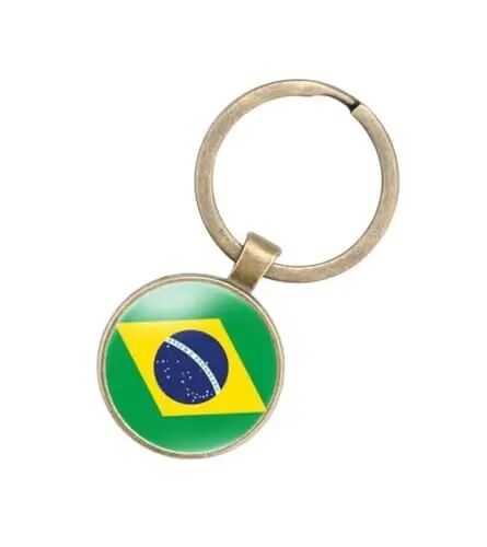 EnigmaGlow World Most Countries Flag Keyring Key Chain Zinc Alloy Keychains Daily Keychain Home Car Keys for Men Women - EnigmaGlow