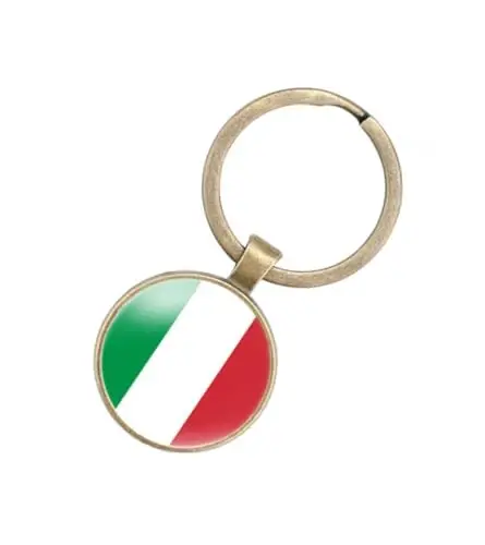 EnigmaGlow World Most Countries Flag Keyring Key Chain Zinc Alloy Keychains Daily Keychain Home Car Keys for Men Women - 1