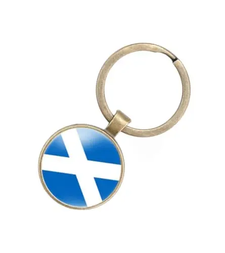 EnigmaGlow World Most Countries Flag Keyring Key Chain Zinc Alloy Keychains Daily Keychain Home Car Keys for Men Women - 1