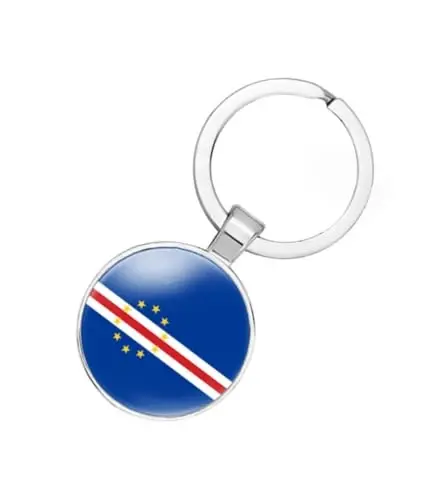 EnigmaGlow World Most Countries Flag Keyring Key Chain Zinc Alloy Keychains Daily Keychain Home Car Keys for Men Women - 1