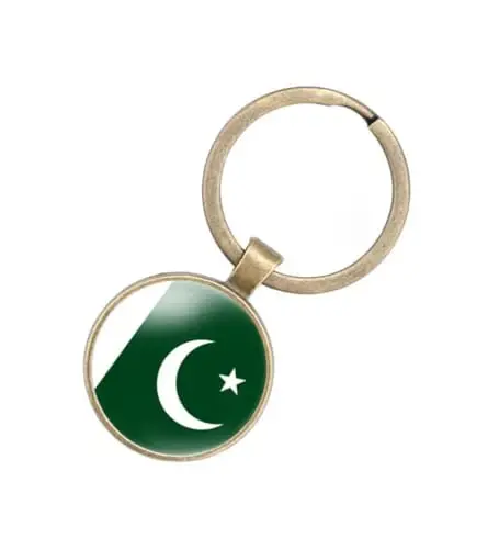 EnigmaGlow World Most Countries Flag Keyring Key Chain Zinc Alloy Keychains Daily Keychain Home Car Keys for Men Women - 1