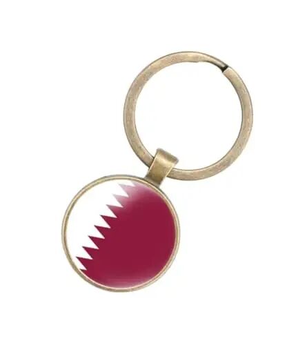 EnigmaGlow World Most Countries Flag Keyring Key Chain Zinc Alloy Keychains Daily Keychain Home Car Keys for Men Women - EnigmaGlow