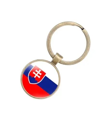 EnigmaGlow World Most Countries Flag Keyring Key Chain Zinc Alloy Keychains Daily Keychain Home Car Keys for Men Women - EnigmaGlow