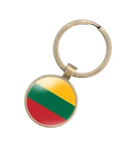 EnigmaGlow World Most Countries Flag Keyring Key Chain Zinc Alloy Keychains Daily Keychain Home Car Keys for Men Women - EnigmaGlow