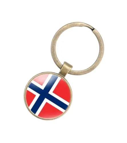 EnigmaGlow World Most Countries Flag Keyring Key Chain Zinc Alloy Keychains Daily Keychain Home Car Keys for Men Women - 1