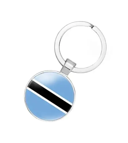 EnigmaGlow World Most Countries Flag Keyring Key Chain Zinc Alloy Keychains Daily Keychain Home Car Keys for Men Women - 1
