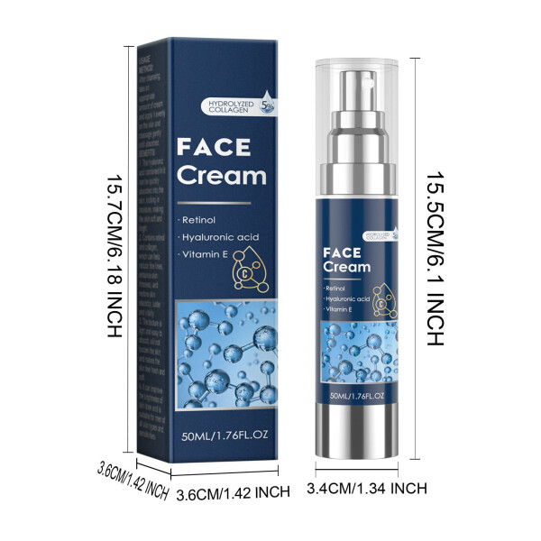 ENMJIAW Face Cream 6-in-1 for Men: Face Moisturizer Suitable for Anti Aging Daily Face Care - Cream for Males Skin Care 1.7oz - 11