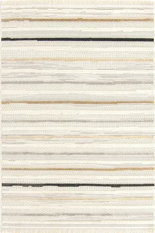 Enti Bonn 8803 Cream Scandinavian Carpet Living Room Carpet Cut Carpet Runner-Carpet Basket SARE 8803 CREAM DOES NOT SHED PILE CARPET - 2