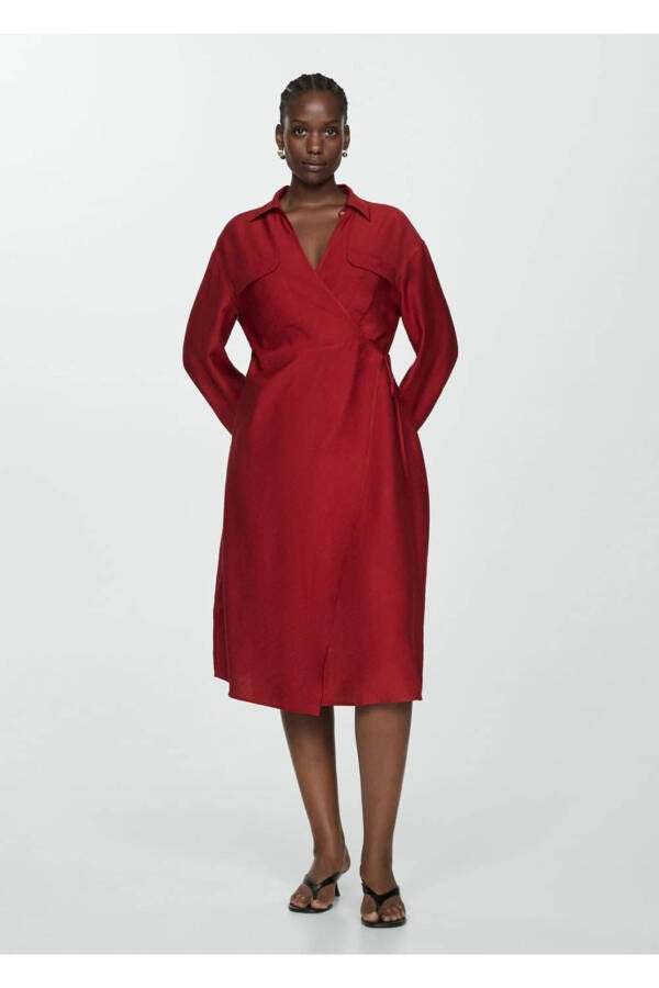 Envelope midi dress - 15