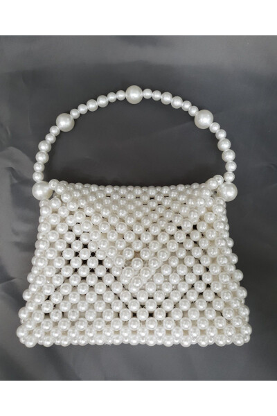 Envelope Pearl Clutch for Evening, Bridal, and Formal Wear - 4