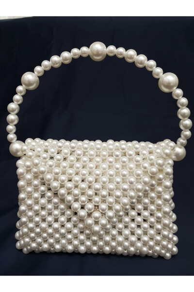 Envelope Pearl Clutch for Evening, Bridal, and Formal Wear - 3
