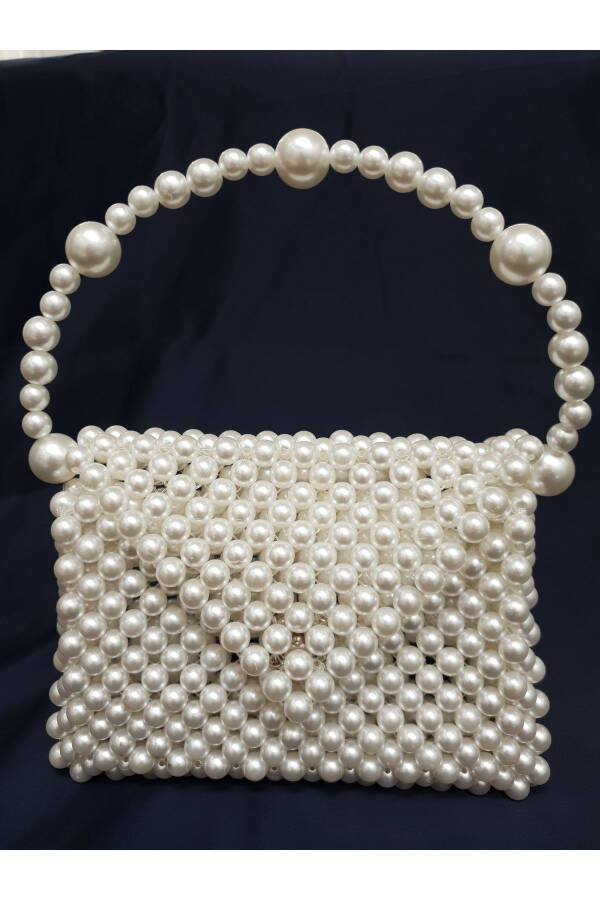 Envelope Pearl Clutch for Evening, Bridal, and Formal Wear - 3