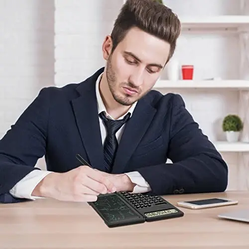 EooCoo Scientific Calculator with Notepad for Students, School Supplies 10-Digit Large Display, Math Classroom Must Haves for Primary School to College Student Use - 5