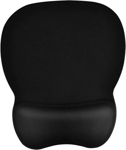 EooCoo Ergonomic Mouse Pad with Wrist Support, Mousepad with Memory Foam Wrist Rest and Non-Slip Base for Computer, Cafe, Home & Office, 9.64 x 8.26 in Office Desk Accessories - 1