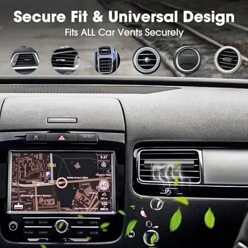 EORRZZY 2Pcs Custom Car Air Freshener Vent Clips, Scented Sticks Kit with 10 Different Aroma Bags (2 Stick Each) & 8 Unscented Refill Sticks, Long-Lasting Odor Eliminator Car Diffuser - 4