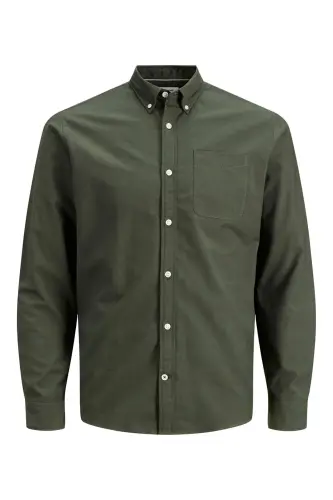 Eoxford Shırt Ls Slim Fit Gömlek 12182486 - Yeşil - 1