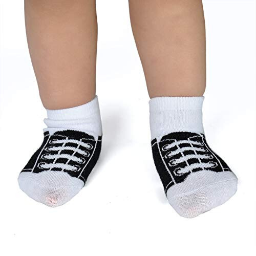 EPEIUS Unisex Baby Girls Boys Non-Slip Socks (Set of 6) - 47