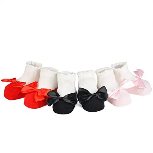 EPEIUS Unisex Baby Girls Boys Sirpanmaydigan Paypoqlar (6 dona to'plam) - 1