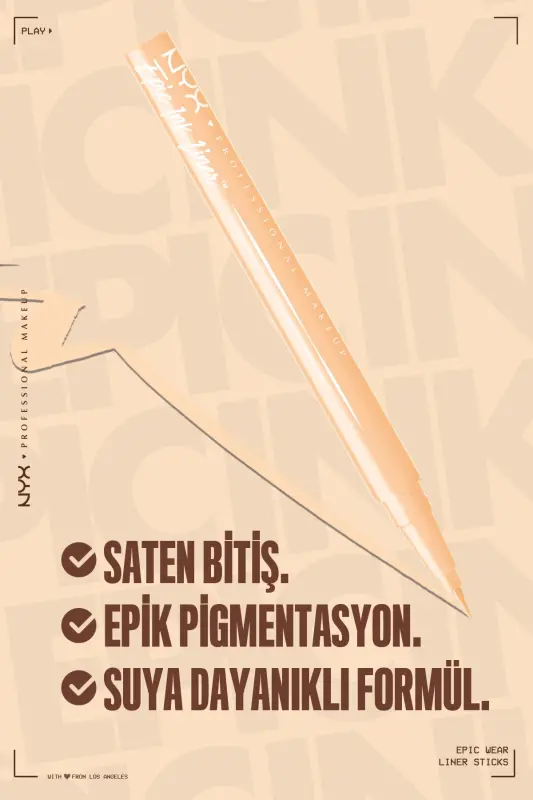 Epic Ink Liner - Dark Chocolate - Kahverengi Eyeliner-Dark Chocolate - 5