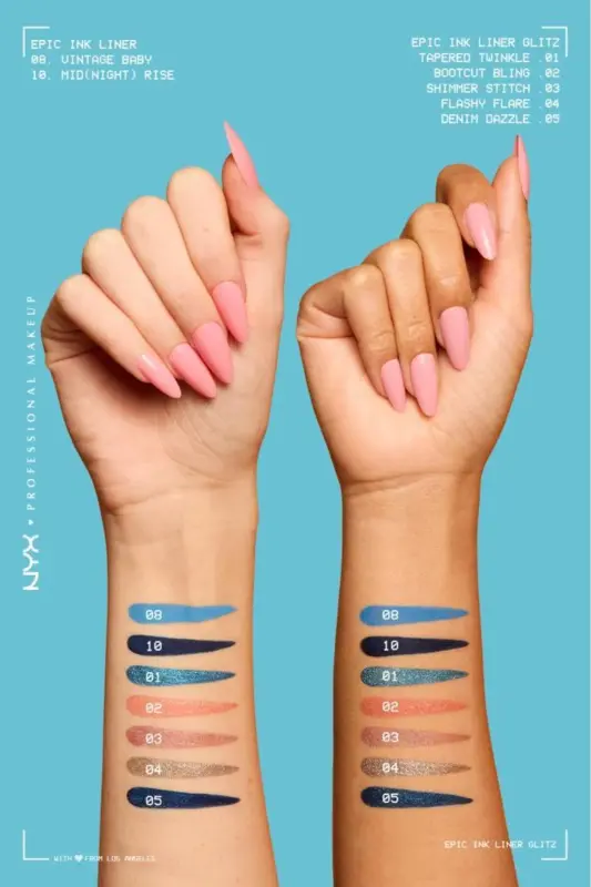 Epic Ink Liner Eyeliner - Midnight Rise-Gece Yarısı Yükselişi - 7