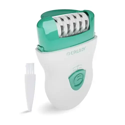 Epilady Speed Corded Epilator - Hair Removal for Arms, Legs, Underarms & Bikini-Area | Two Speed, Essential Compact Hair Removal Epilator for Women - MODAZONE