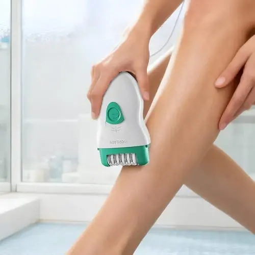 Epilady Speed Corded Epilator for Women – Dual-Speed 40-Disc Root Hair Removal Device for Legs, Underarms and Bikini Area Compact Waterproof Anti-Pinch Design for Smooth Long-Lasting Results - 3