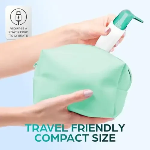 Epilady Speed Corded Epilator for Women, Compact Hair-Removal Device for Legs, Underarms, and Bikini Area, 2 Setting Options, Includes Angled-Trimming Guide, Cord, and Cleaning Brush, Turquoise - 6