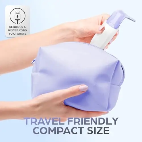 Epilady Speed Corded Epilator for Women, Compact Hair-Removal Device for Legs, Underarms, and Bikini Area, 2 Setting Options, Includes Angled-Trimming Guide, Cord, and Cleaning Brush, Lavender - 7