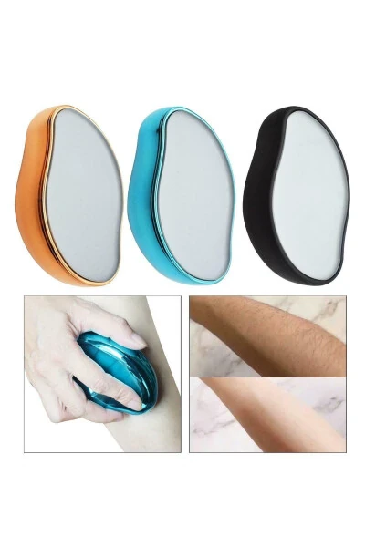 Epilasyon Aleti Acısız Tüy Dökücü Tüy Alma Silgisi Kristal Taş Erkek Ve Kadın Için Tüm Vücut Kılları - LASTINGBEAUTY