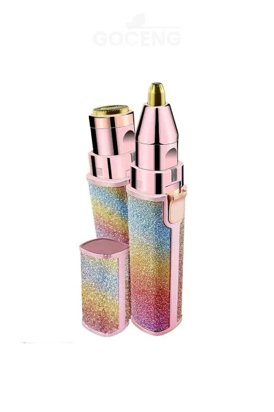 Эпилятор для лица с двумя головками, искрящийся для всех типов кожи - GOCENG (1)