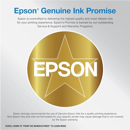 Epson EcoTank Photo ET-8550 Беспроводной широкоформатный многофункциональный супертанковый принтер со сканером, копиром, Ethernet и 4,3-дюймовым цветным сенсорным экраном, большой, белый - 4