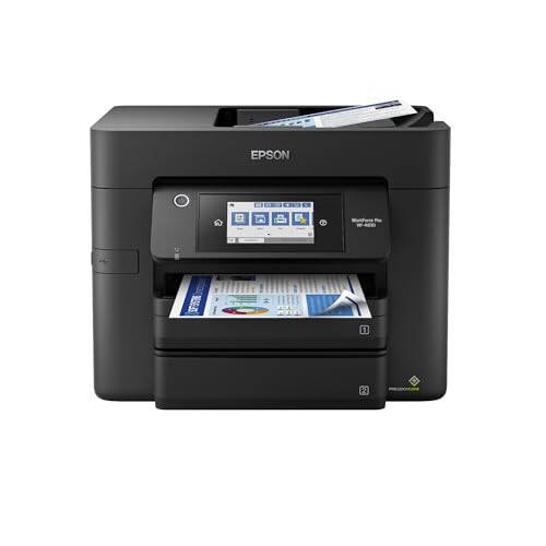 Epson Workforce ES-50 Taşınabilir Sayfa Beslemeli Belge Tarayıcı (PC ve Mac için) & Workforce Pro WF-4830 Kablosuz Hepsi Bir Arada Yazıcı (Otomatik Çift Taraflı Baskı, Fotokopi) - 5