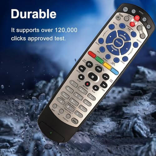 EQINI New Replacement for Dish Network 20.1 IR Satellite Receiver Remote Control (Black) (1pcs) - 10